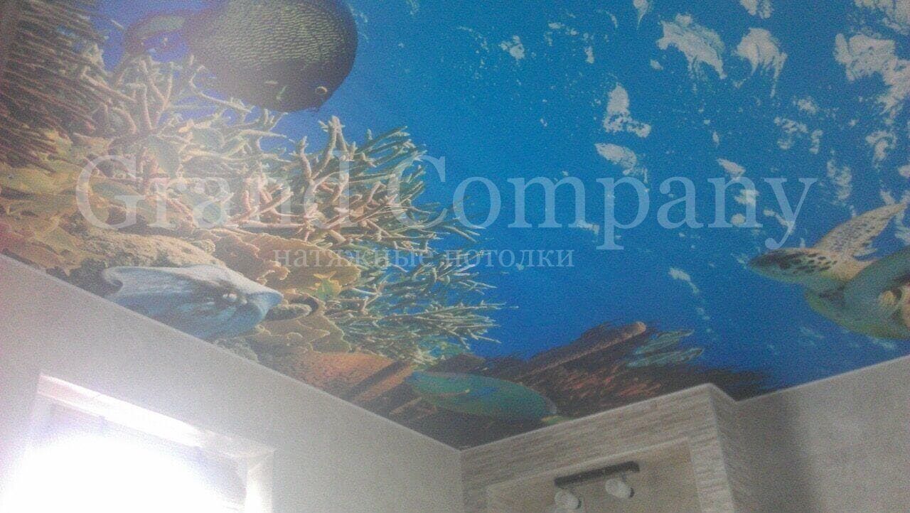 Натяжной потолок в детскую